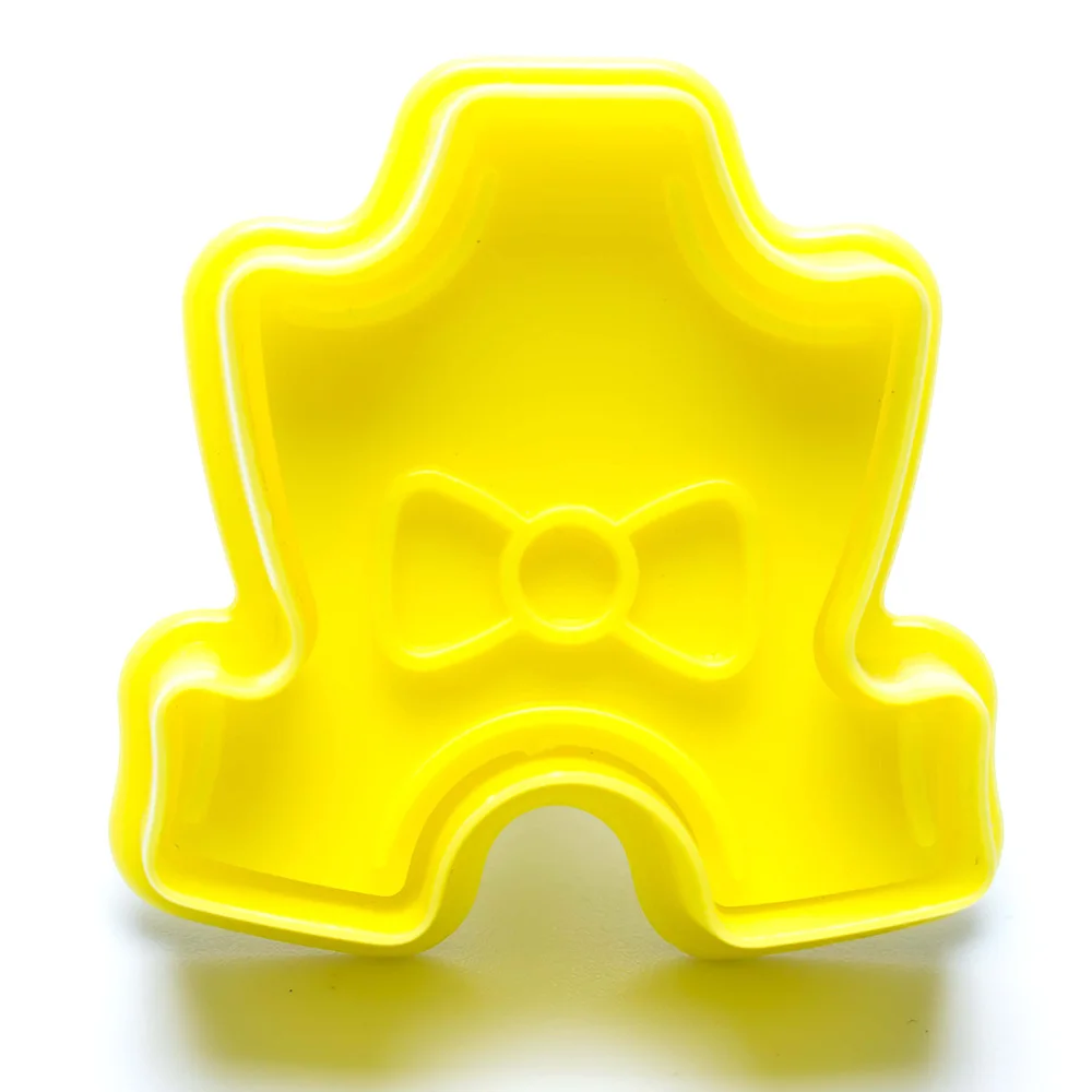 

1set 3d Baby Clothes Shower Hand Press Stamp Biscuit Cake Cookie Bakeware Mould Fondant Cookie Cutters Biscuit Mold Kitchen Diy