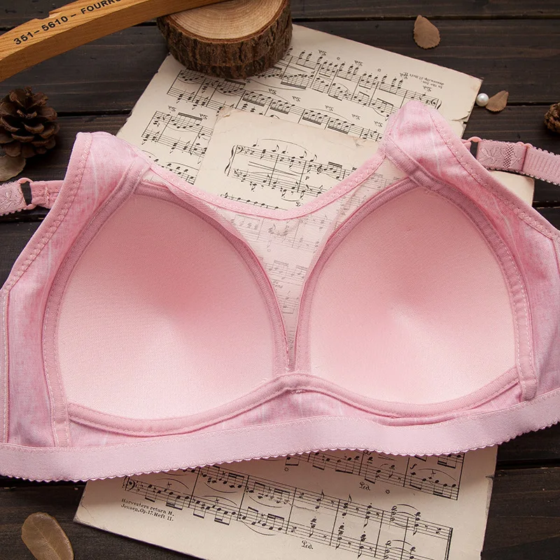 Крупное тонкое без оправы нижнее белье собранный и регулируемый бюстгальтер |