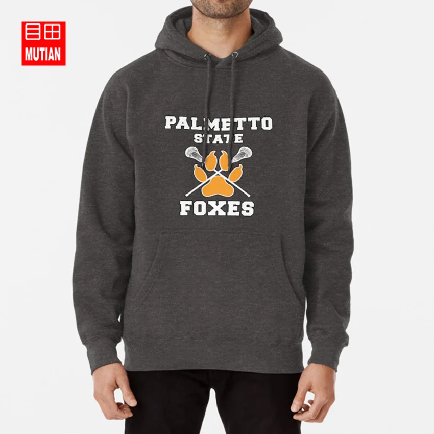 PSU толстовка с капюшоном толстовки все для игры foxhole суд Пальметто state foxes psu exy - Цвет: darkgrey-hoodie