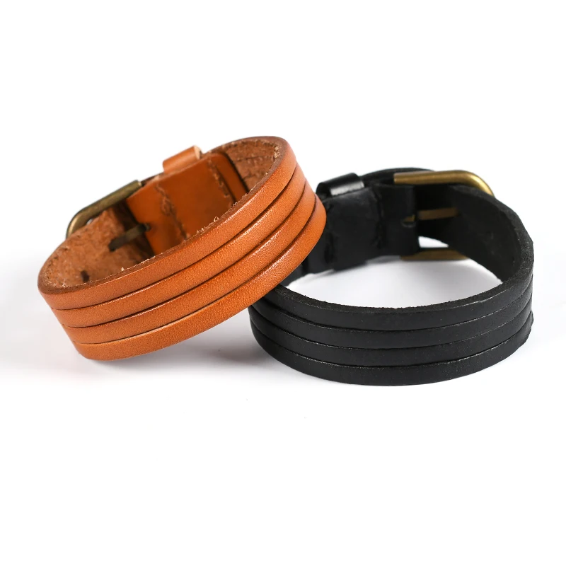 

Bracelet Fashion Leather Bracelet Men's Stainless Steel Men's and Women's Bracelets Jewelry bracelets for women jewelry