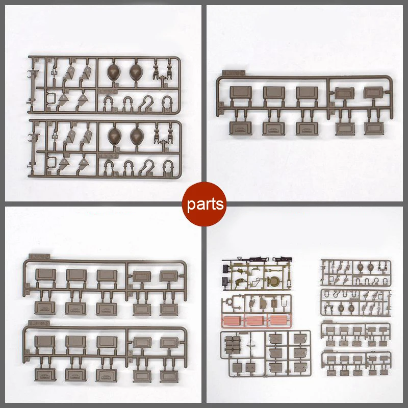 1 упаковка наклеек/ствол пулемета/боковая стойка/длинная веревка аксессуары для