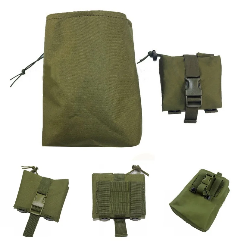 Складной Molle тактический дамп падение журнал мешочек инструментальный EDC военные аксессуары сумка для восстановления Охота съемный карман Mag сумки