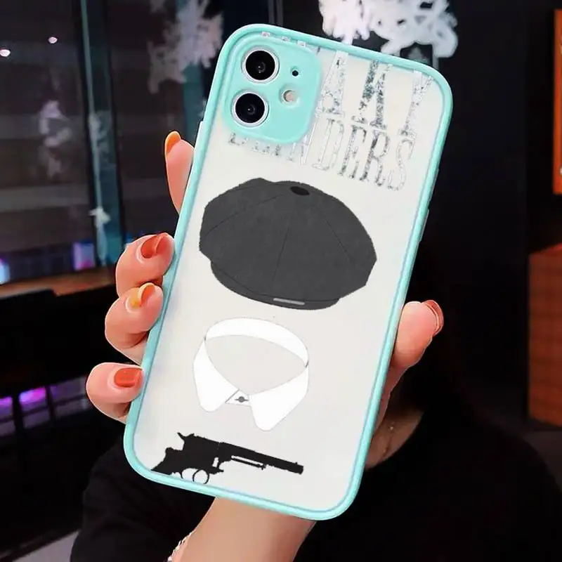 

Peaky Blinders Thomas Phone Cases Matte For iPhone 12 Mini 11 Pro XR XS Max 7 8 Plus X Hard PC Back Cover