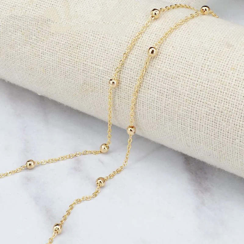 Ажурная цепочка с листьями отличная производительность защита от ржавчины для