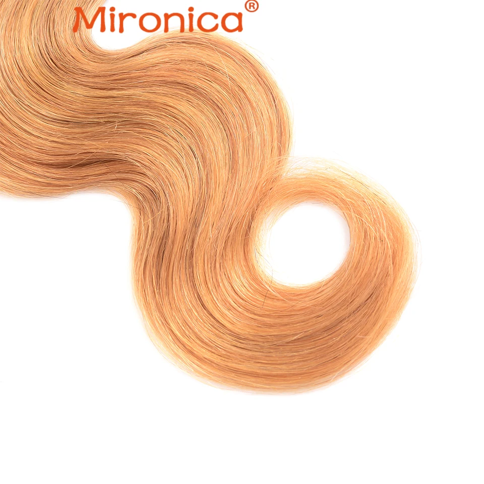 

T1B/4/27 Ombre Human Hair Body Wave Bundles 1/3/4 Pcs Bundles 100% Human Hair Brazilian Hair Weave Bundles Remy Hair Extensions