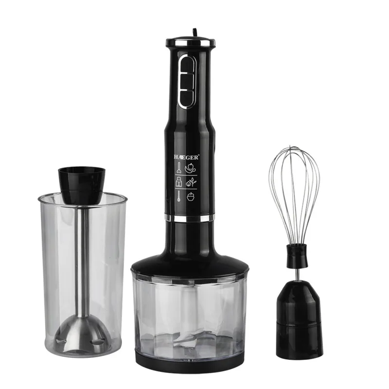 Verkauf Multifunktionale Mixer 600W Immersion Hand Stick Mixer Gemüse Fleischwolf Mixer Mit Smoothie Tasse Milch Shake 3 In 1