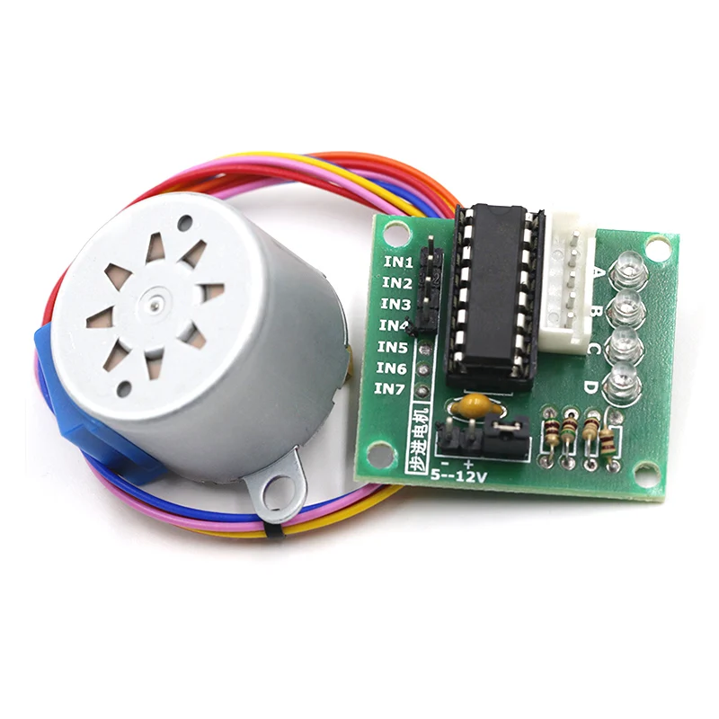 10 лотов 28BYJ 48 5V 4 фазный шаговый двигатель + плата драйвера ULN2003 для Arduino x 10x