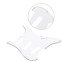 white tortoise shell pickguard 3 ply scratch plates for fender stratocaster new guitar part accessories