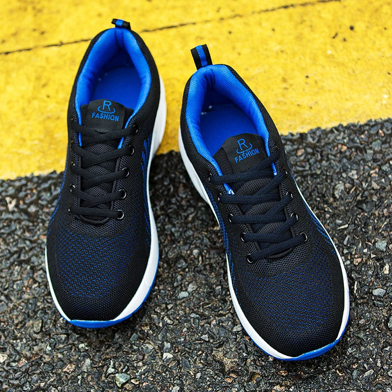 Мужские кроссовки FLARUT спортивные для бега на открытом воздухе мужские черные