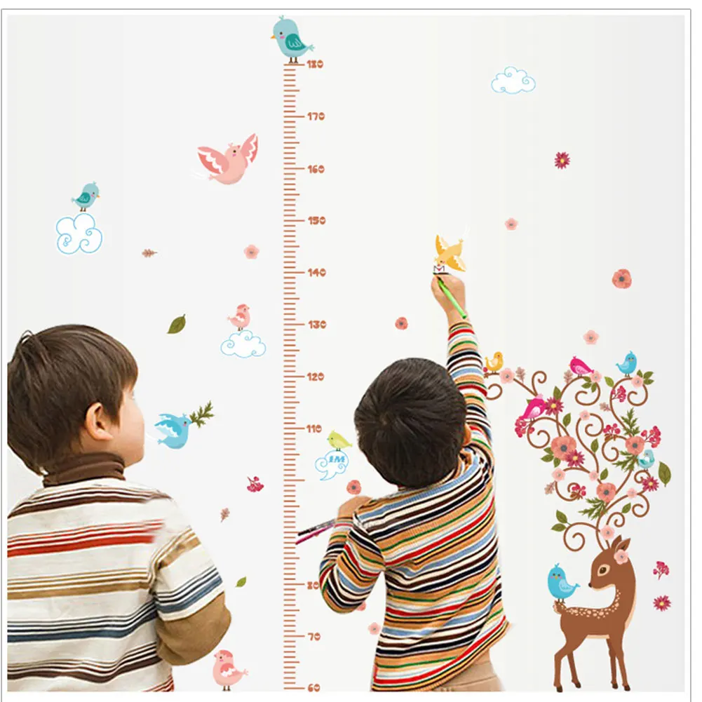 Декоративные настенные наклейки s декоративные съемный олень Высота ПВХ стиль