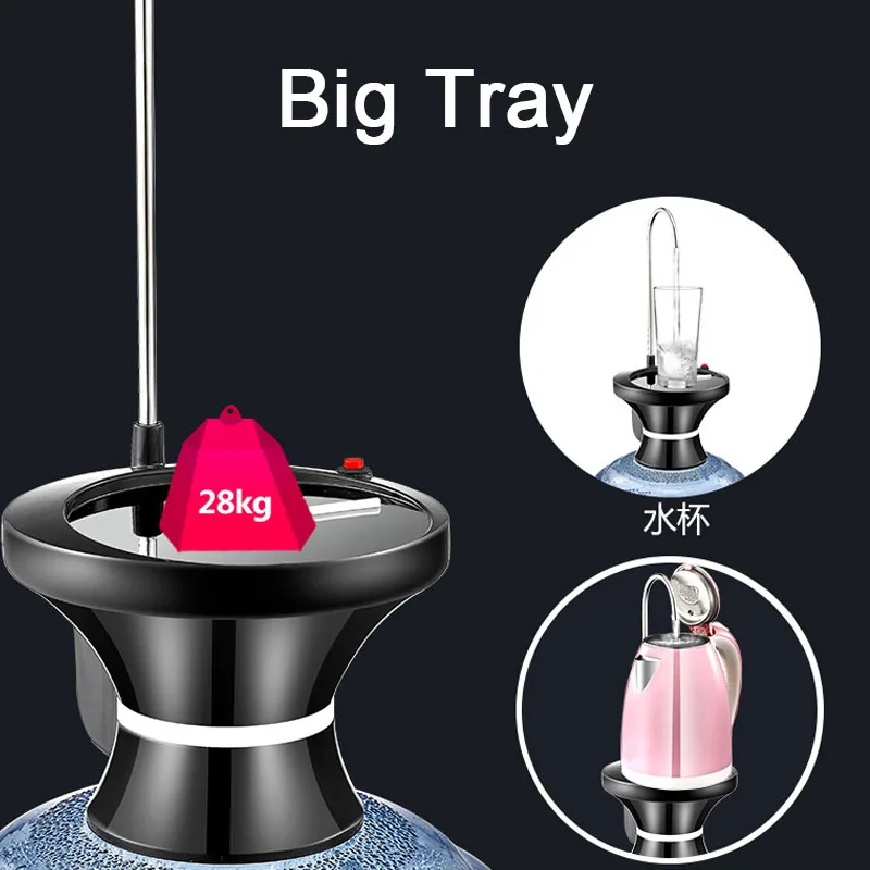 Электрический автоматический диспенсер для воды 1500mAh USB Перезаряжаемый насос