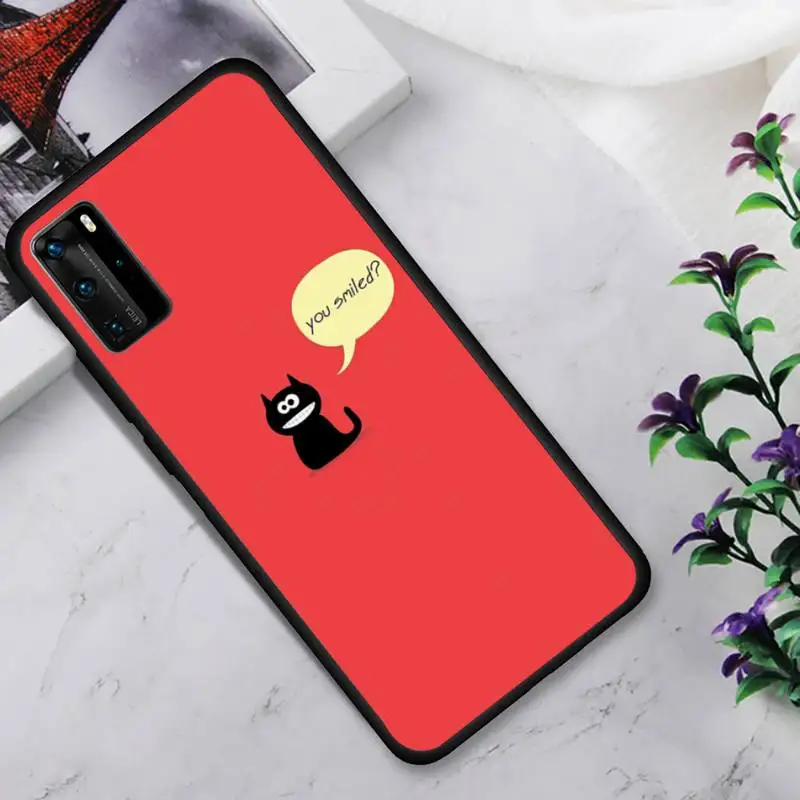 

Fashion Funny Cute Cartoon Phone Case For Huawei P9 P10 P20 P30 P40 Novi Lite Pro Smart Cover