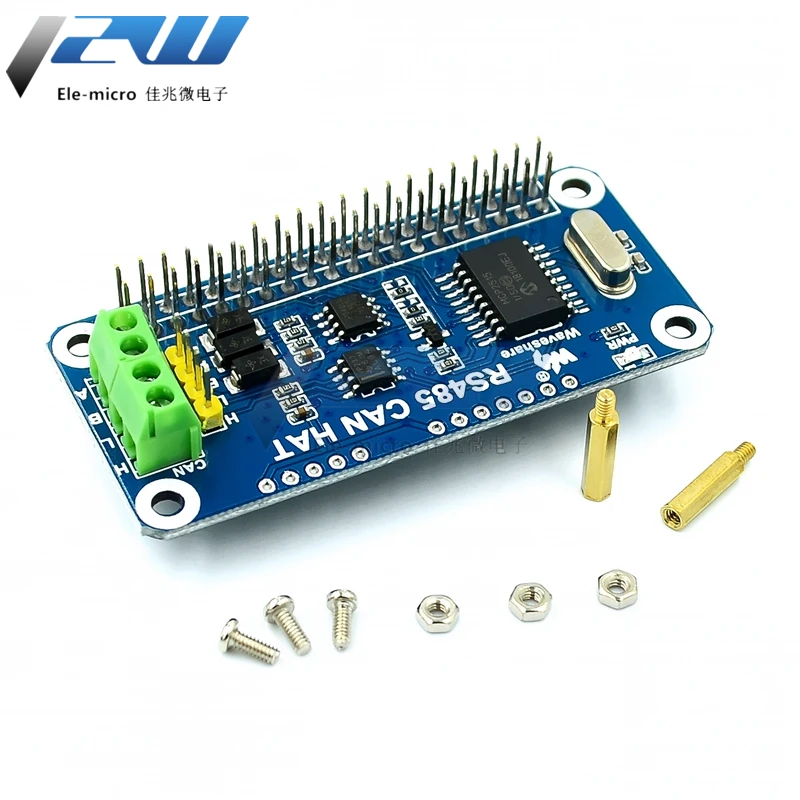 Raspberry Pi 3 4 B +/Zero W H аксессуары 3B Плата расширения RS485 SPI подключению Can-шины модуль