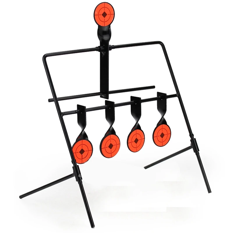 5 пластин сброс стрельбы мишень Тактический Металлический Стальной Рогатка