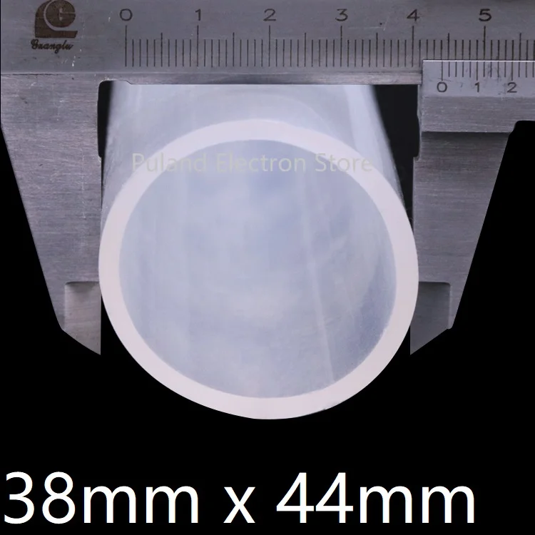

Силиконовая трубка 38x44, гибкая термостойкая трубка для пищевых продуктов, диаметр 38 мм, внешний диаметр 44 мм, прозрачная, не токсичная