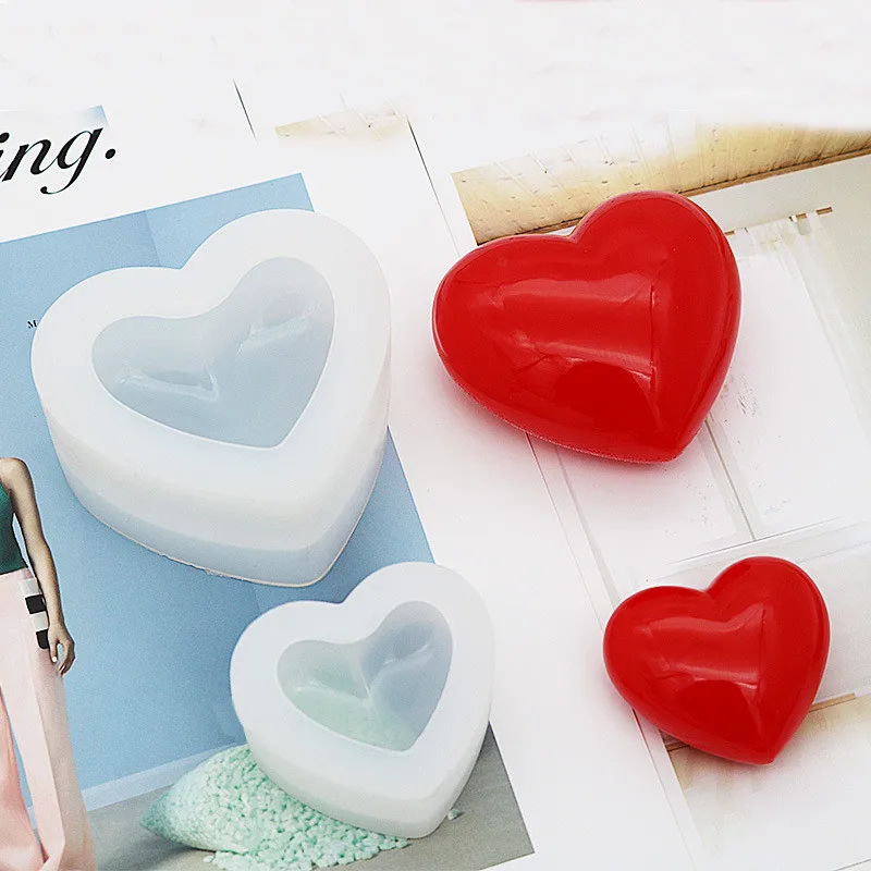 3D Алмазное сердце десерт торт силиконовая форма мусс выпечка кондитерское