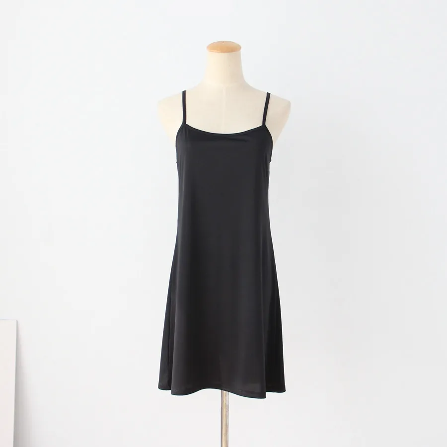 Новинка летние женские комбинации без рукавов базовые универсальные на