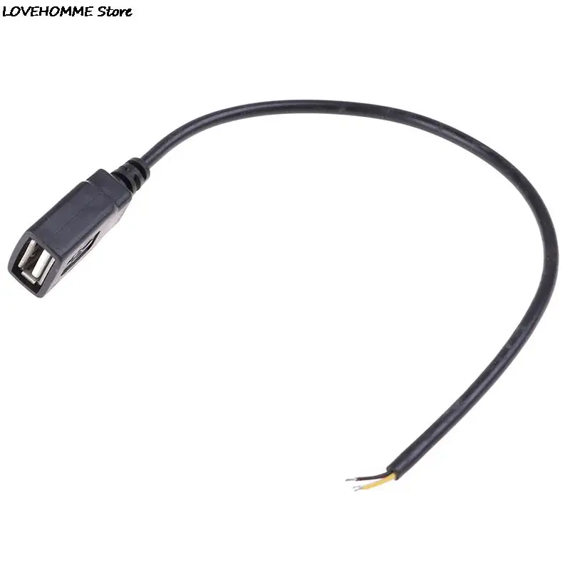 Кабель питания USB 2 0 1 шт. 26 см 30 2-контактный 4-контактный черный для зарядки и