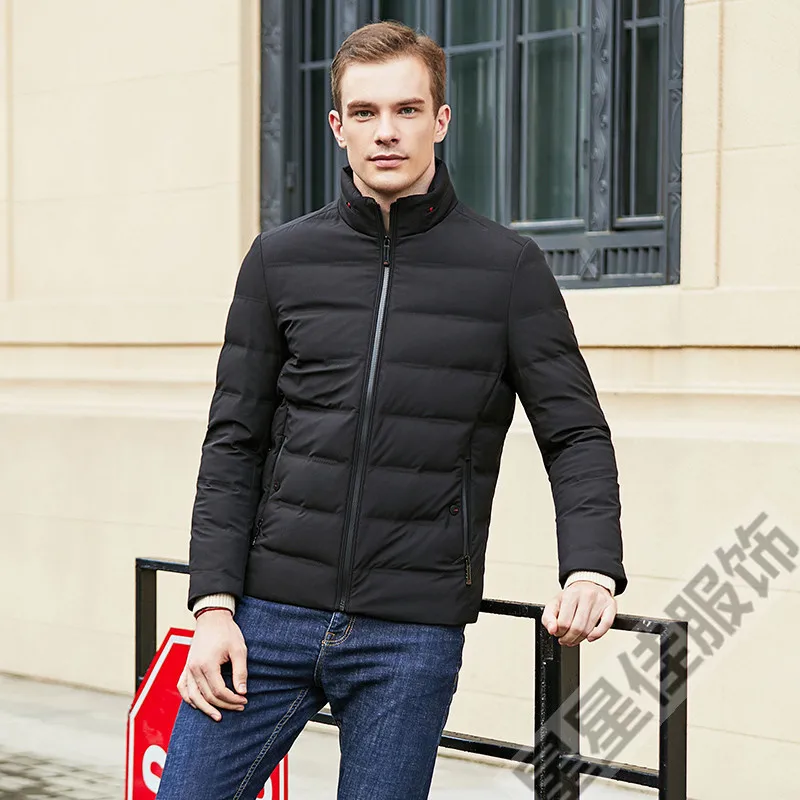 Зимняя мужская куртка 10XL 8XL 6X Новинка парные тонкие пальто 90% утиный пух