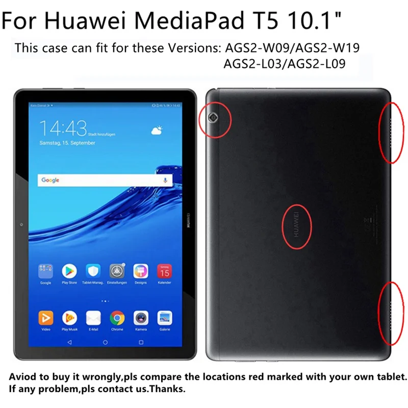 for huawei mediapad t5 10 1 case linen grain pu leather stand protective case tpu cover for huawei t5 10 ags2 w09 ags2 l09 coque free global shipping