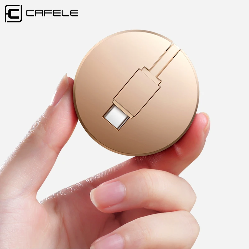 CAFELE для type-C USB кабель быстрой зарядки выдвижной портативный Xiaomi Redmi note 7 6 5 4 samsung usb |