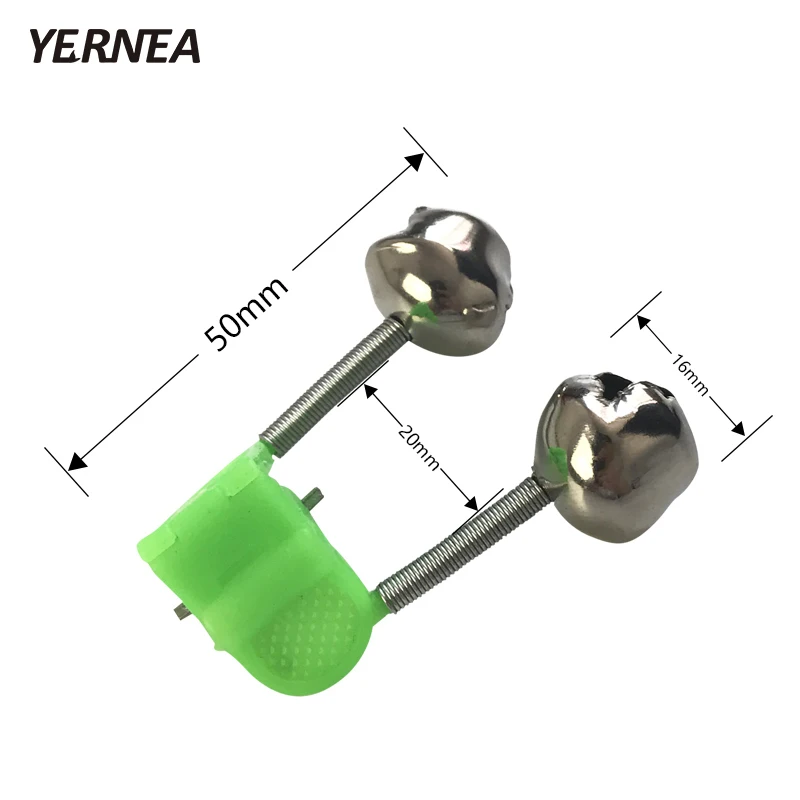 Новинка 10 шт./лот рыболовная удочка сигнализация клева рыболовные колокольчики