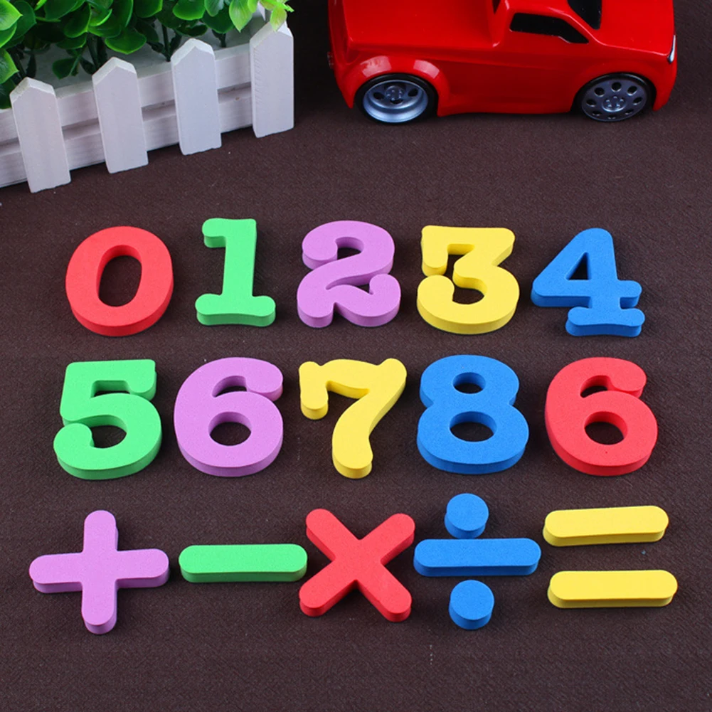 Алфавит магнитные буквы цифры магниты на холодильник наклейки детские