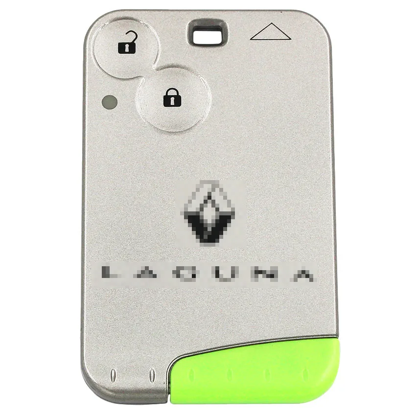 5 шт./лот 2 кнопочный дистанционный брелок для смарт карты чипа Laguna 433 МГц ID46