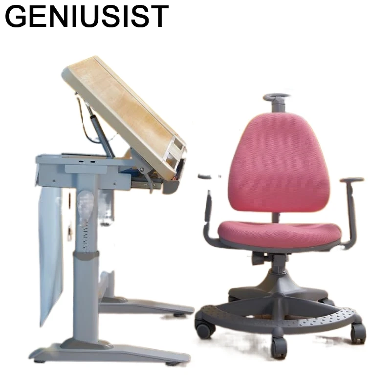 

Mesinha Infantil Desk for and Chair Scrivania Bambini Children Child Baby Adjustable Bureau Enfant Kinder Study Kids Table