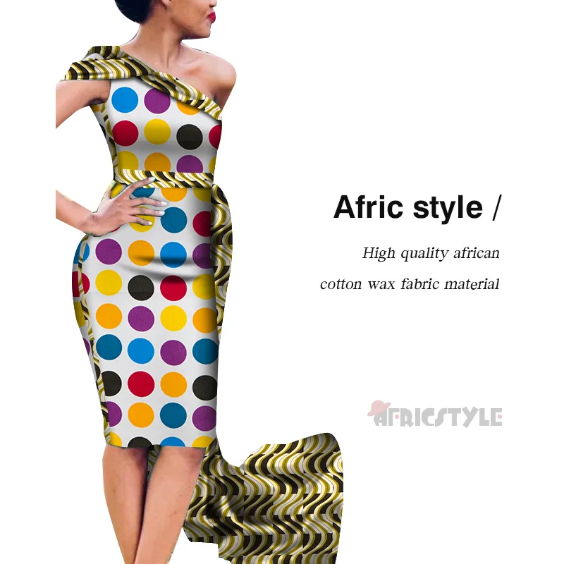 

In 2020, African women's dress Bazin, a traditional African women's dress with skin on the back of short skirts WY6589