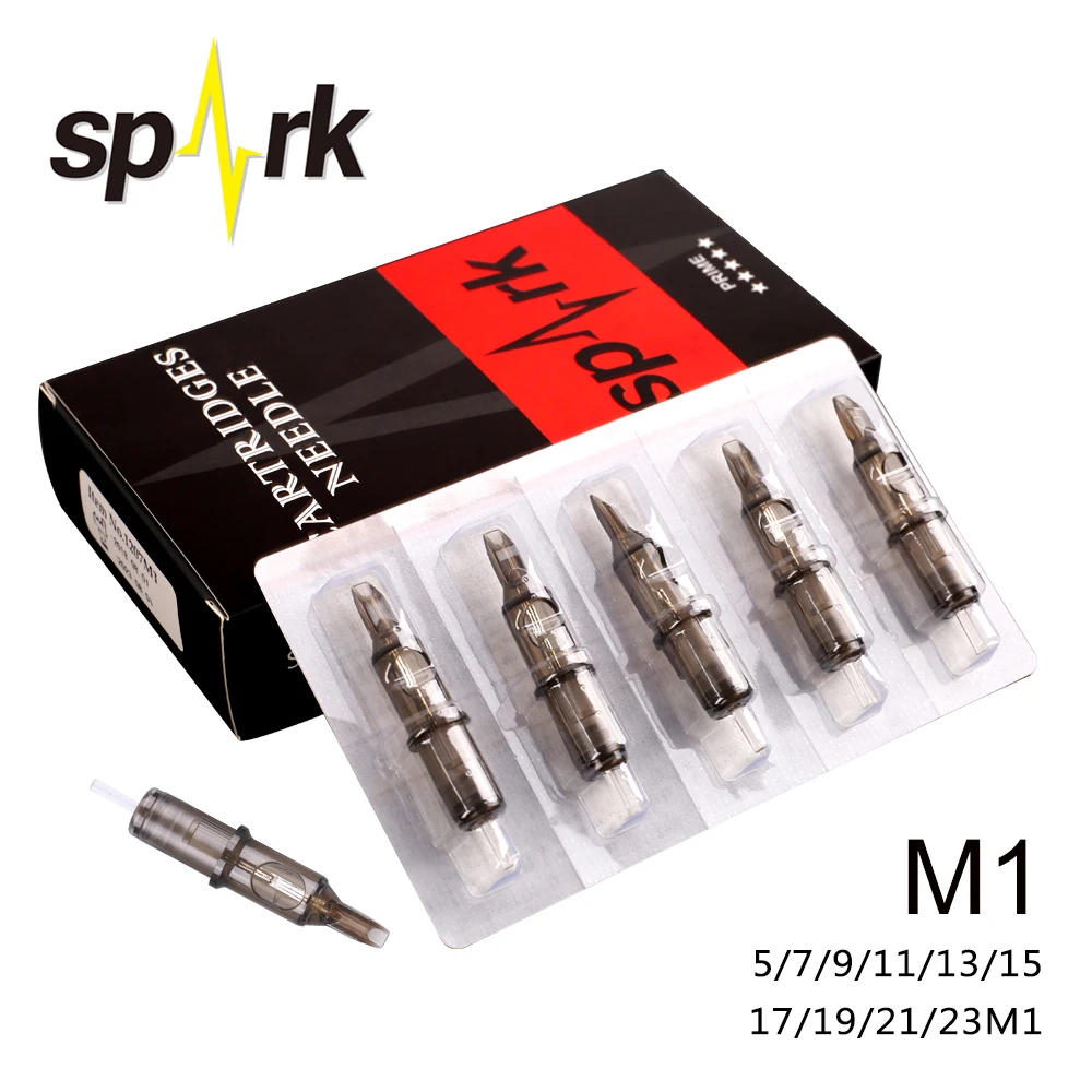 

20pcs Magpie SPARK Sterilized Disposable Tattoo Cartridge Needles Magnum(0.35mm Needles)1205/07/09/11/13/15M1