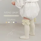 Носки до колена в Королевском Стиле с бантом для маленьких девочек