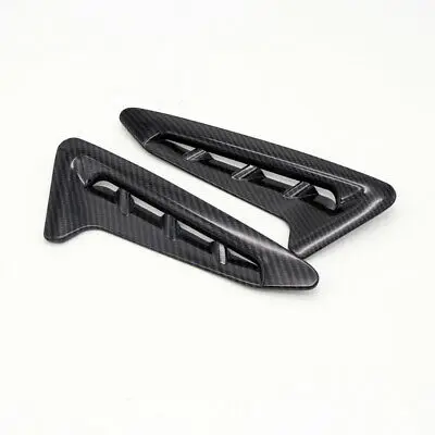 

Carbon Fiber Side Door Air Vent Fender Cover Trim 2pcs For BMW X3 G01 2018-2020