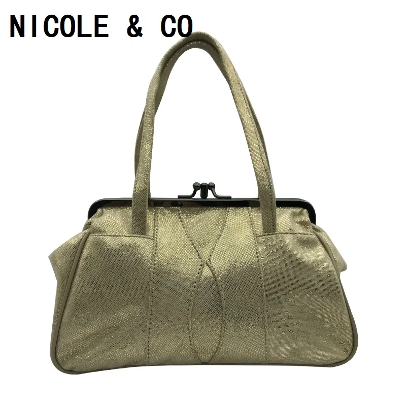 Женский клатч NICOLE & CO из натуральной кожи кошелек для мелочи овечья кожа