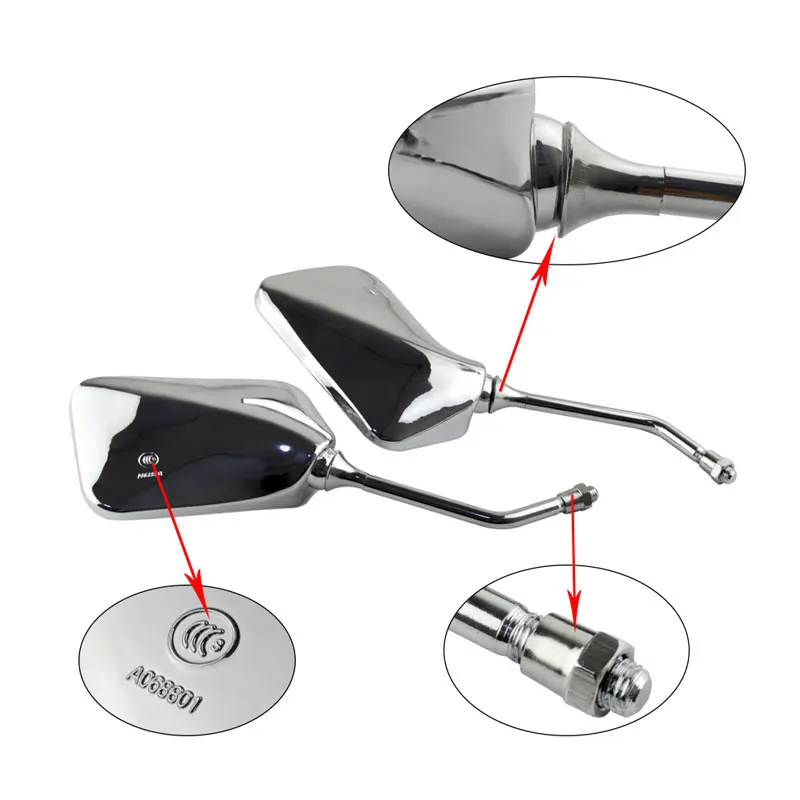 Мотоциклетное зеркало заднего вида AHL для HONDA CB400 VTEC400 VTR250 CB-1 CB250 CB750 CB1000 CB1300 |