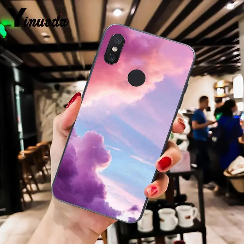 A11 Yinuoda Розовый Милый kawaii воздушное пространство закат облако искусство Телефон чехол для Xiaomi mi 6 mi x2 mi x2S Note3 8 8lite Red mi 5 note5 Note4 4X - Цвет: A11