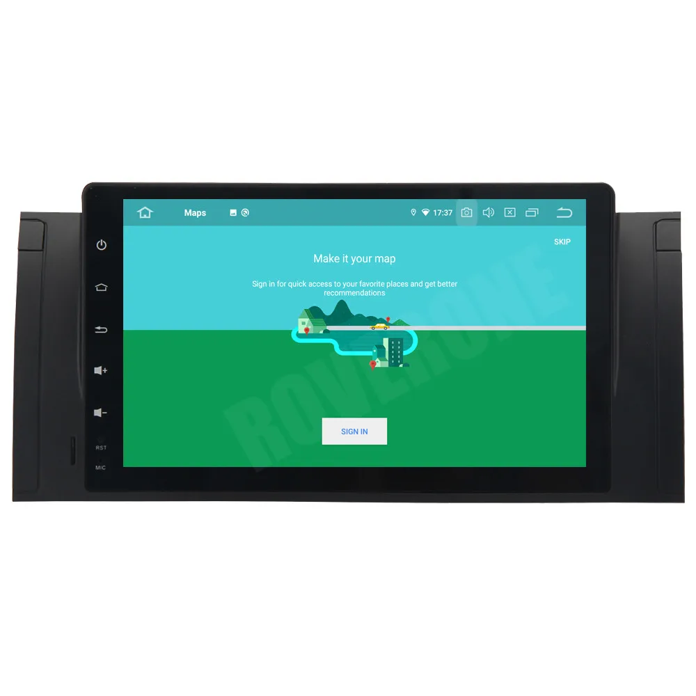 RoverOne Octa Core Pure Android 10 для BMW E39 E53 X5 M5 Авто Радио Стерео GPS навигация головное