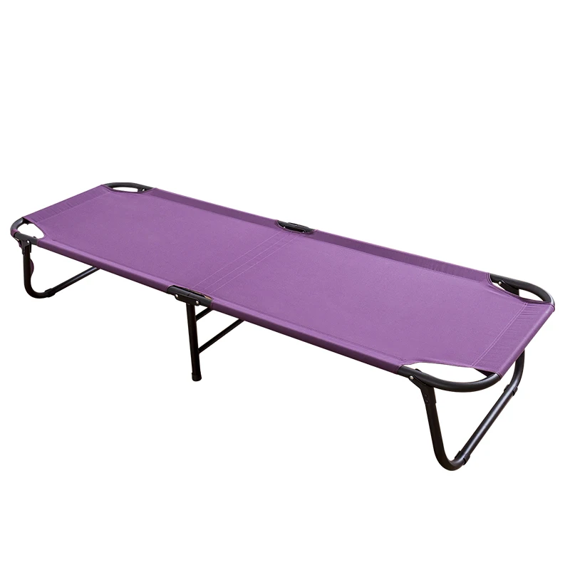 

Folding Bed Single Household Small Simple Canvas Economical Portable Lunch Break Bed Marching Office Nap