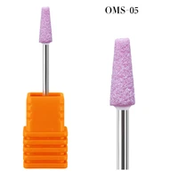 5 type rubber nail drill bit abrasives router bits diamond milling cutter nail tool electric manicure drill accessories