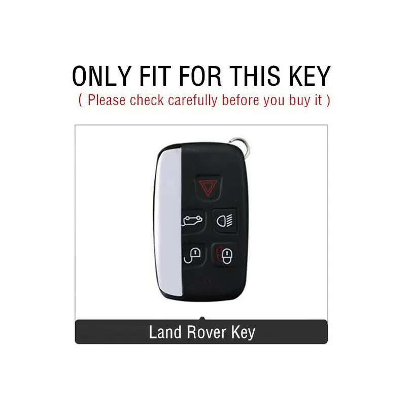 Кожаный чехол для ключей ручной работы автомобиля Land Rover Range Evoque Discovery кожаный