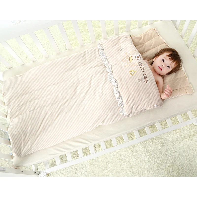 Детский спальный мешок для мальчиков и девочек зимний теплый конверт детей на