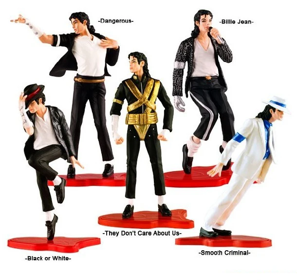 Короля попа Майкла Джексона коллекция фигурок из ПВХ модель игрушки 12 см 5
