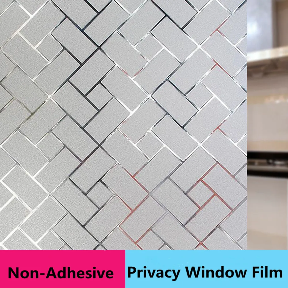 Sunice белая матовая декоративная оконная пленка для ванной комнаты офиса