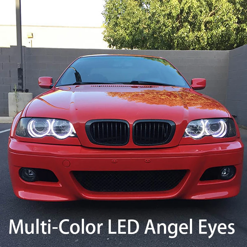 HochiTech ультра яркий разноцветный RGB Фотофон для BMW 1998 2005 E46 седан туристический с