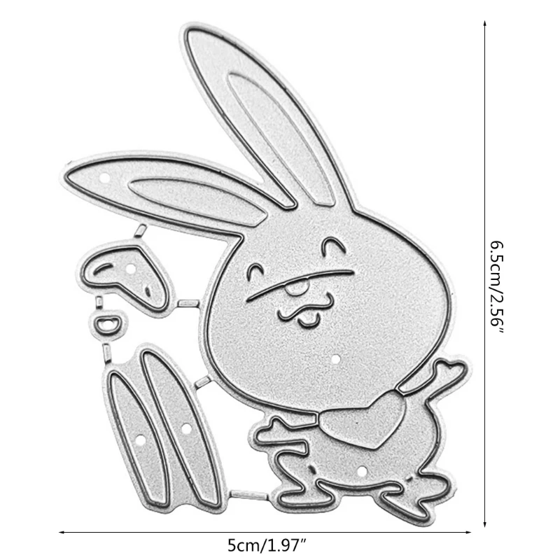 

Easter Dancing Bunny Metal Cutting Dies Stencil Scrapbooking DIY Album Stamp Paper Card Embossing Decoration