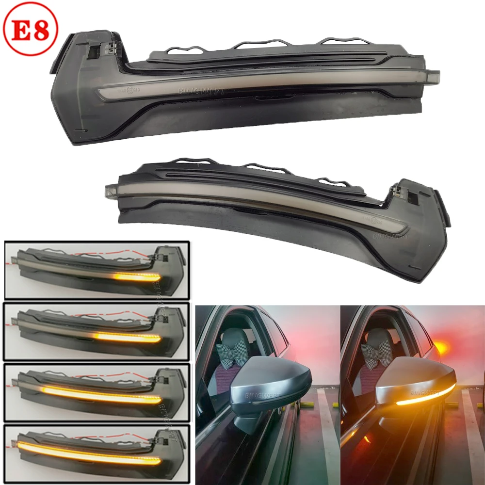 Динамический указатель поворота для Audi A3 8V S3 RS3 S line, боковой зеркальный свет, светодиодный сигнал поворота 2013 2014 2015 2016 2017 2018 2019 2020