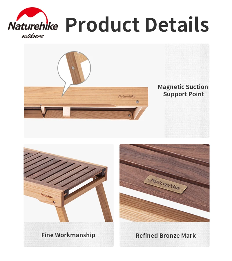Naturehike раскладной стол для пикника раздвижной настольный 2 комбинации барбекю из