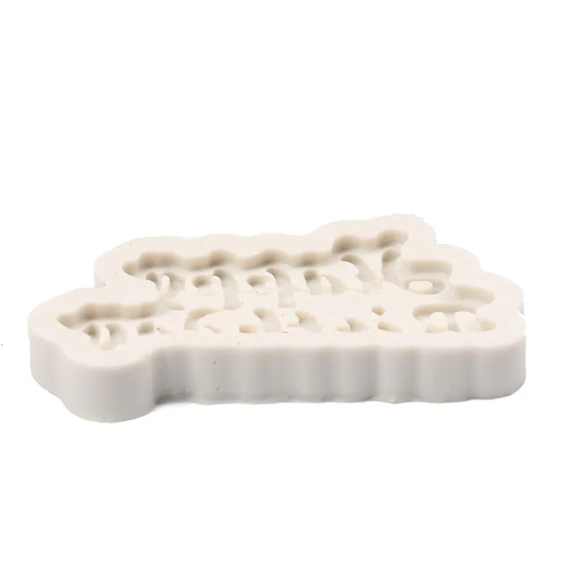 1 шт. рукоделие форма для пирога с днем рождения Английский алфавит шоколадной