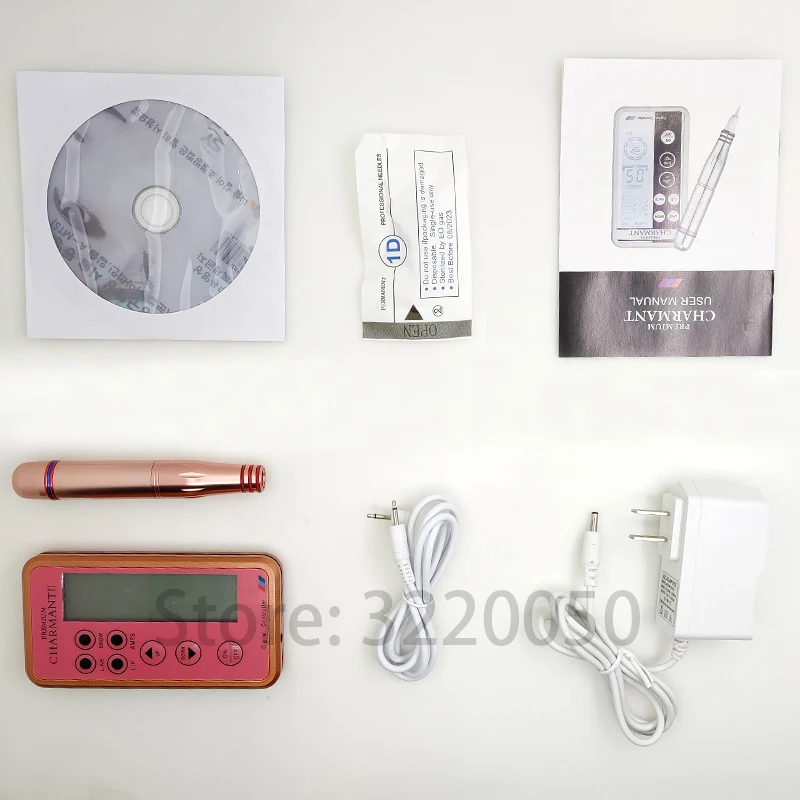 

1Pcs Newest Professional Digital tattoo Machine kit Charmant Permanent Makeup Machine PEN Set For Eyebrow Tattoo Lip eyeliner