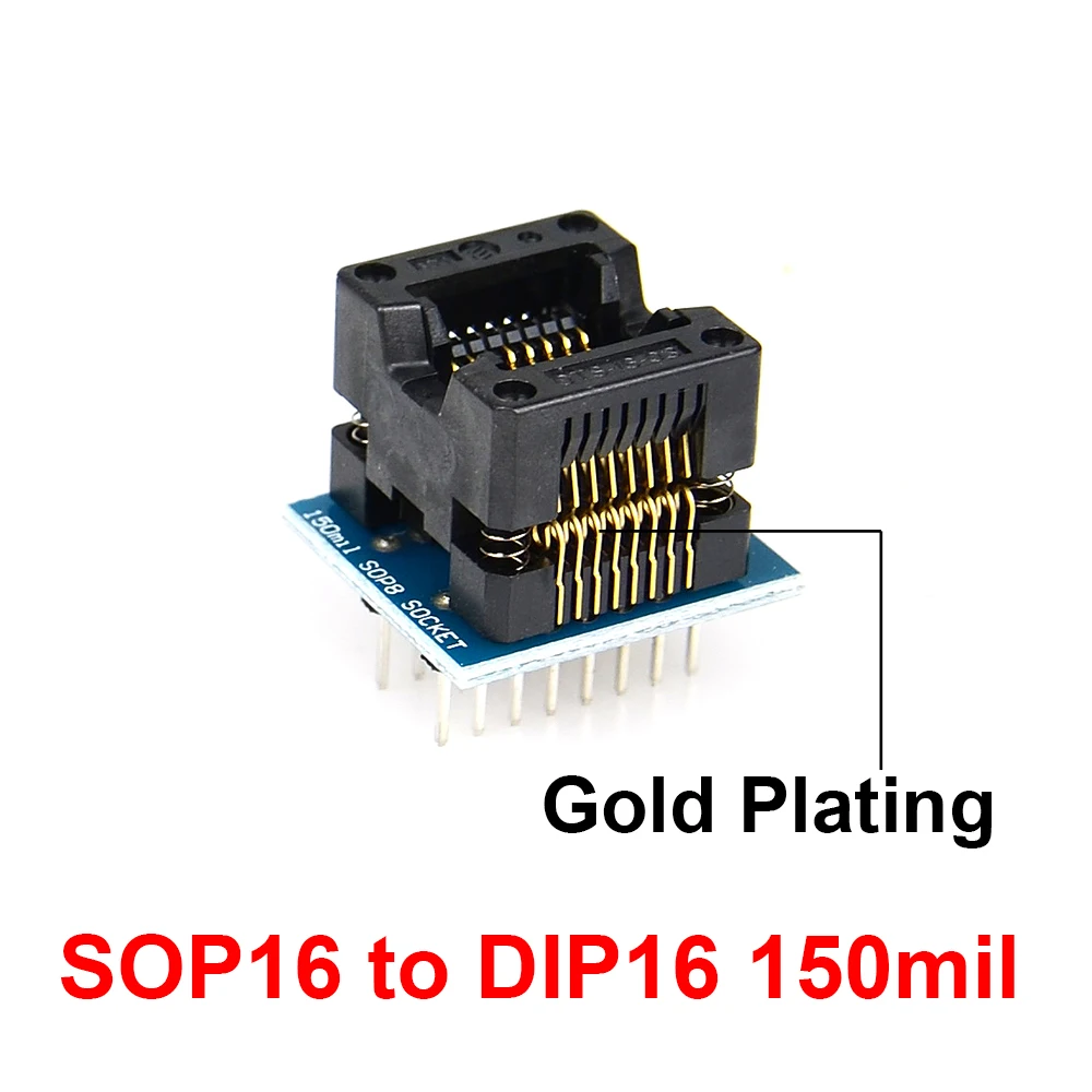 Разъем адаптера в комплекте 6 шт. SOP28 + SOP20 SOP16 SOP8150mil/200mil TSSOP48 адаптер для TL866CS TL866A